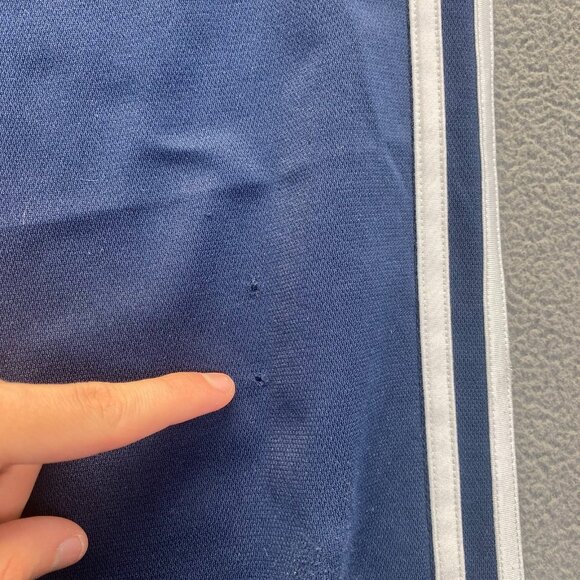 Adidas Boys Blue Athletic Pants  Blue Pockets,Pull On,Size Large (‎ 14-16) - Picture 10 of 12
